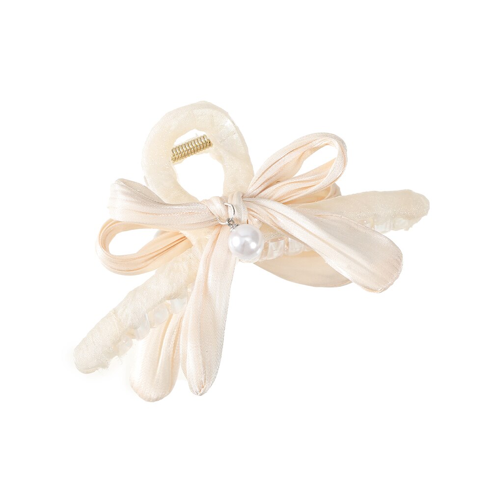 Cute Big Bow Hair Claws Sweet Hair Clip Ponytail Holder Hairpins Clip Hair Accessories