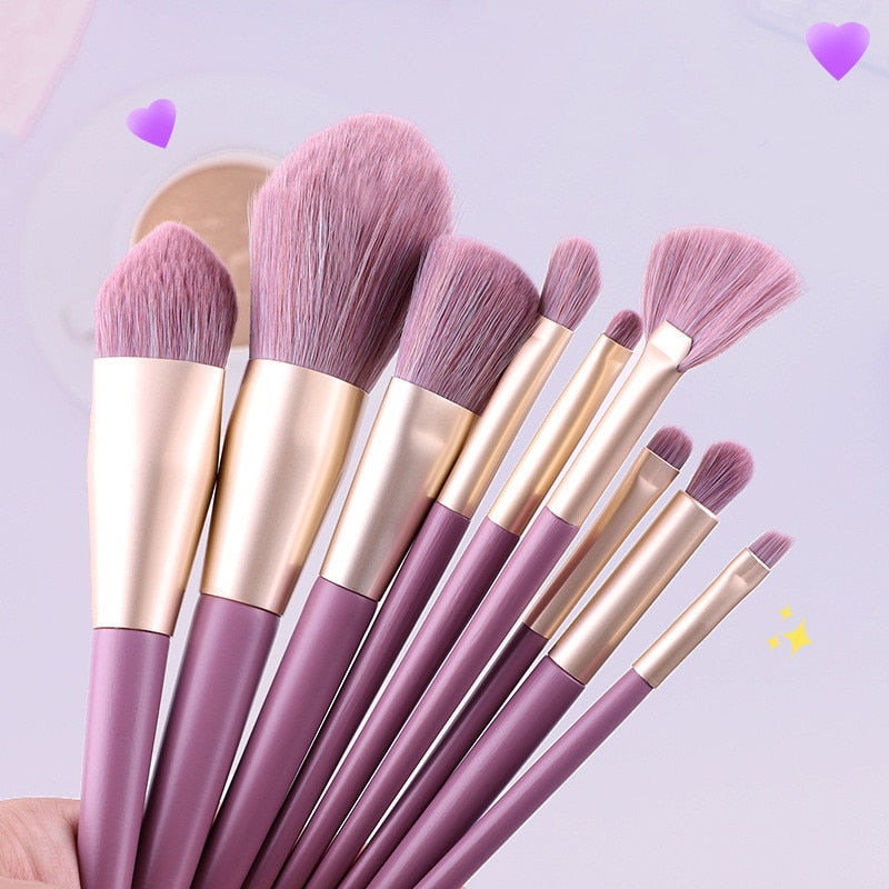 8-20Pcs Makeup Brushes Set Eye Shadow Foundation Women Cosmetic Powder Blush Blending Beauty Make Up beauty Tools