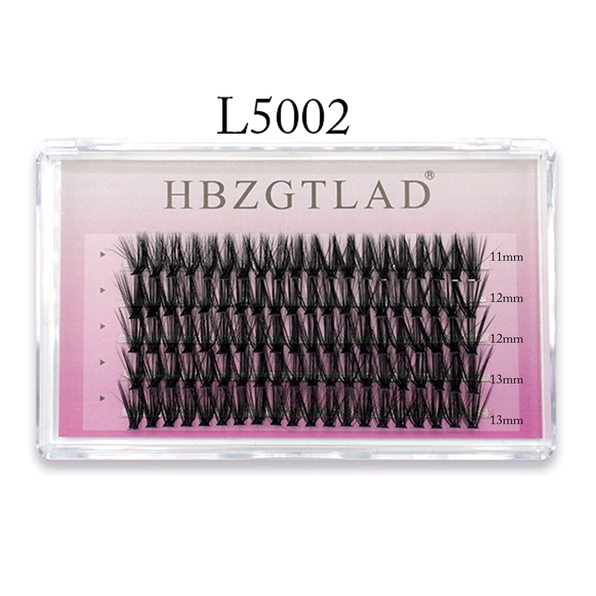 20D/40D L Curl Super Cluster Eyelash Extension Natural Mink Eyelash Individual Segmented Lashes Cilias Volume