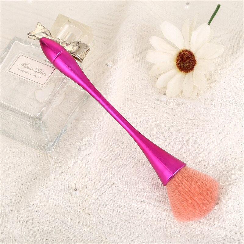 9-color Soft Makeup Brush High Quality Durable 18cm Professional Makeup Brush No Hair Loss Loose Powder Brush Cosmetics Tools