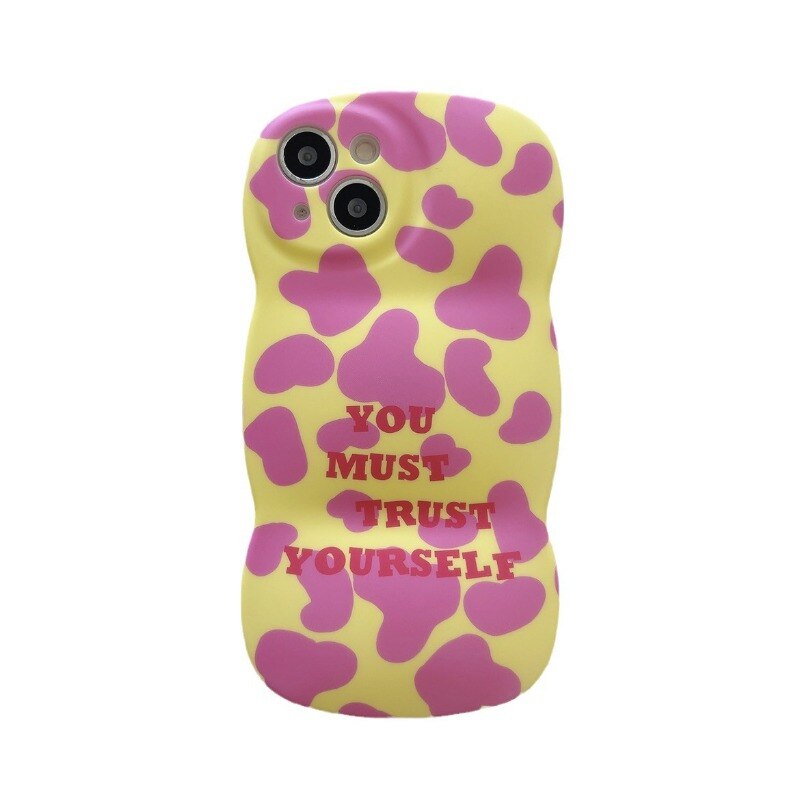 Retro leopard girls pop Phone Case For iPhone 14 13 12 11 Pro Max Case Cute Sweet sexy Liquid silicone Soft Cover