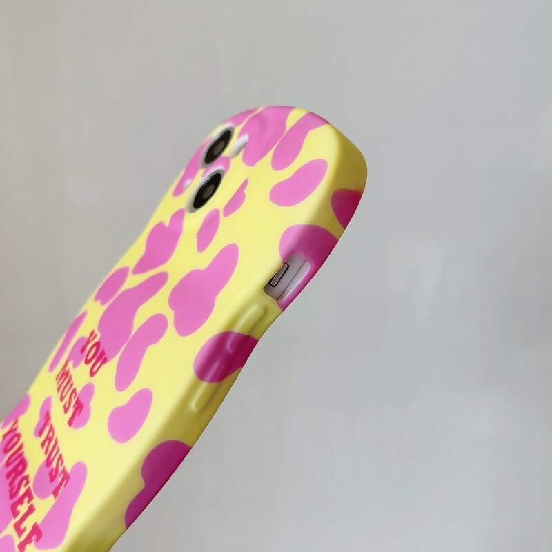 Retro leopard girls pop Phone Case For iPhone 14 13 12 11 Pro Max Case Cute Sweet sexy Liquid silicone Soft Cover