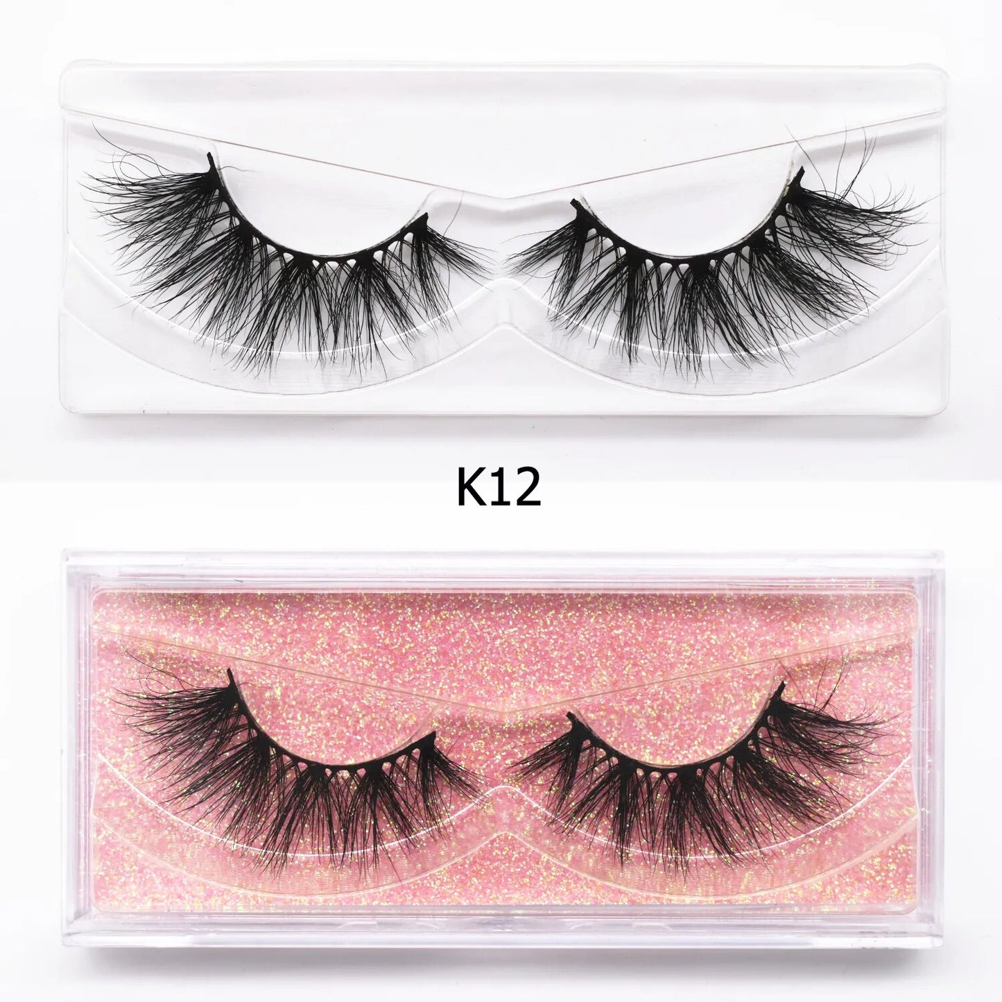 3D Mink Cat Eye Lashes Mink False Eyelash Handmade Wispy Volume Cateye Lashes Fox Eye Lashes Full Strip Lashes Makeup Fake Lash