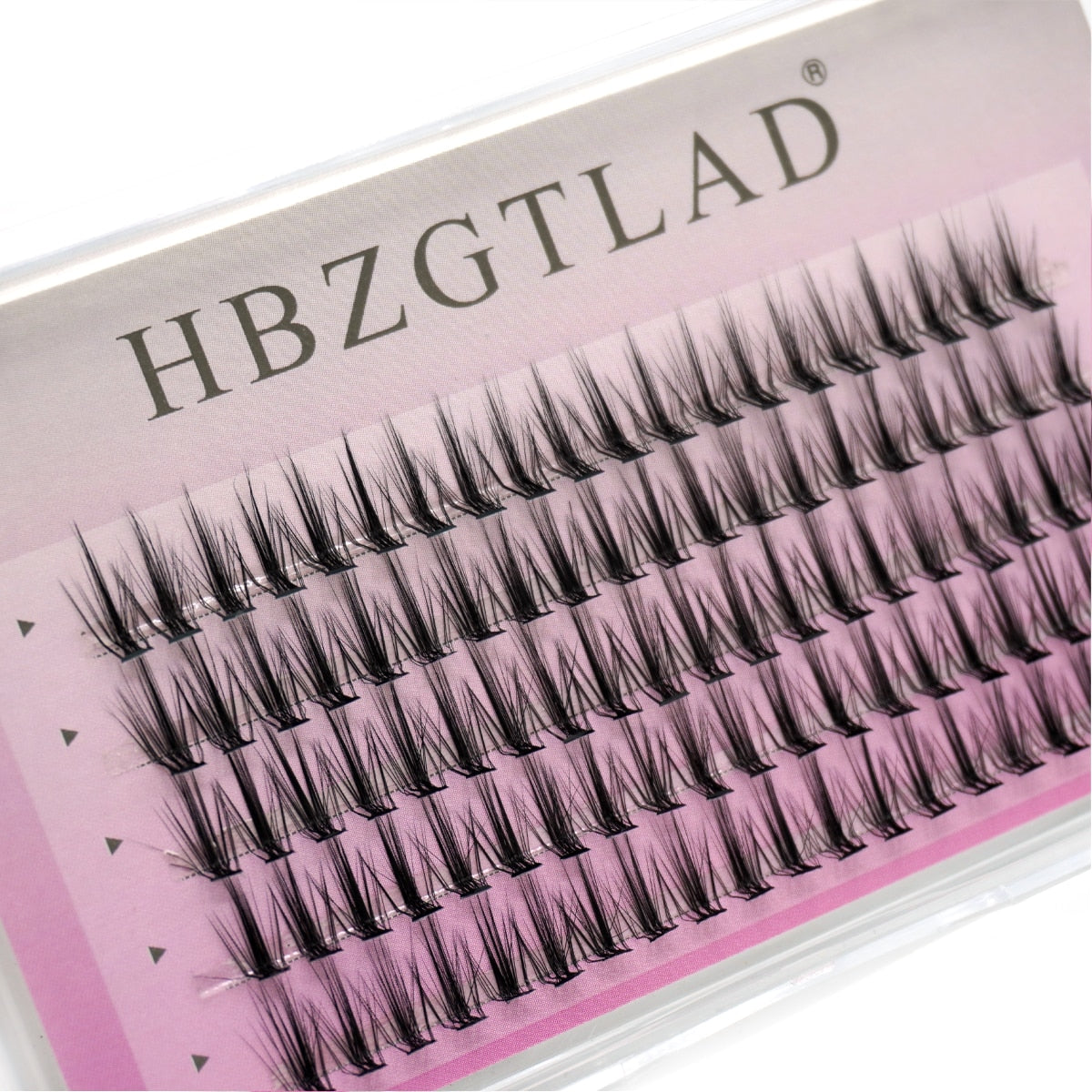 20D/40D L Curl Super Cluster Eyelash Extension Natural Mink Eyelash Individual Segmented Lashes Cilias Volume