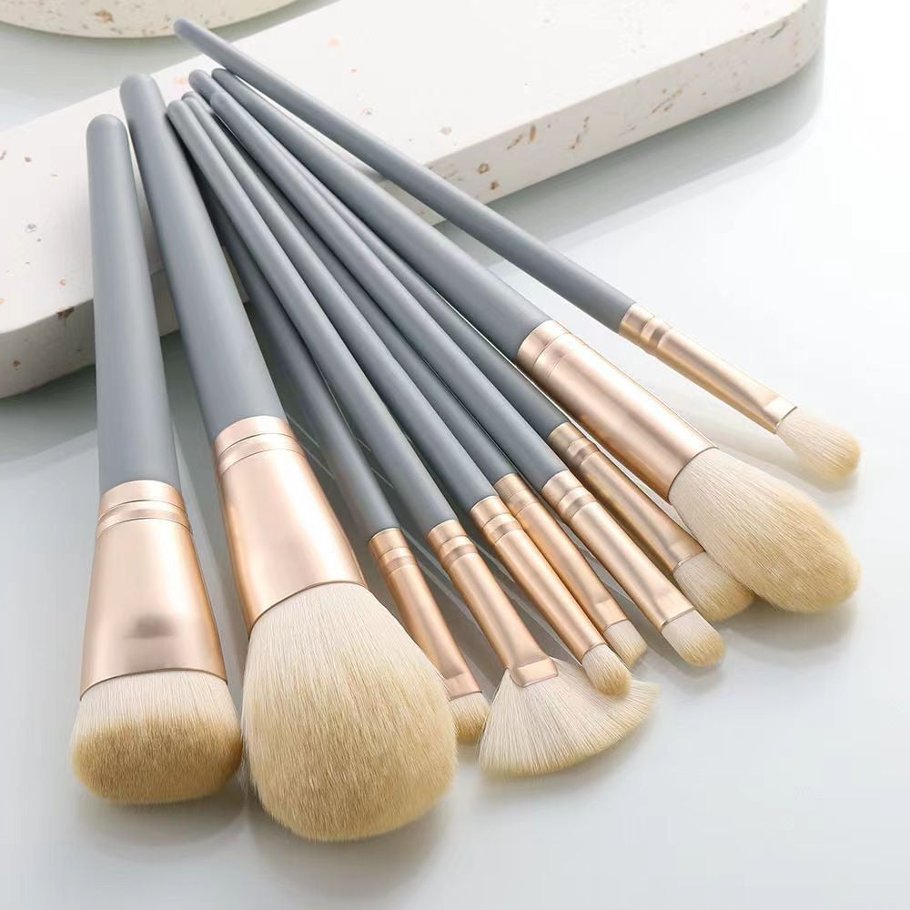 8-13Pcs Soft Fluffy Makeup Brushes Set Eye Shadow Foundation Brush Powder Blush Blending Women Cosmetic Brush Beauty MakeUp Tool