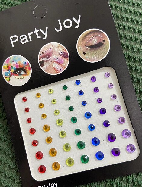 Glitter Diamond Makeup Eyeliner Eyeshadow Rhinestone Face Jewelry Stickers Eyes Stage Party Face Makeup Crystal Tattoo Stickers