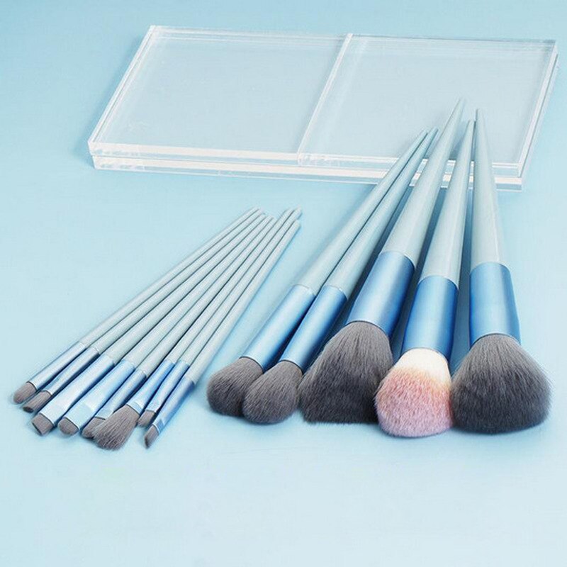 13pcs Makeup Brushes Set for Cosmetic Soft Beauty Powder Eyeshadow Foundation Blush Concealer Blending Makeup Brush Set