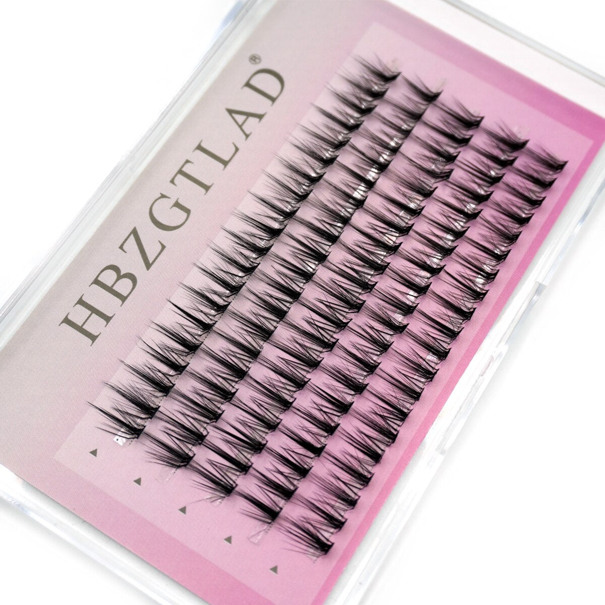 20D/40D L Curl Super Cluster Eyelash Extension Natural Mink Eyelash Individual Segmented Lashes Cilias Volume