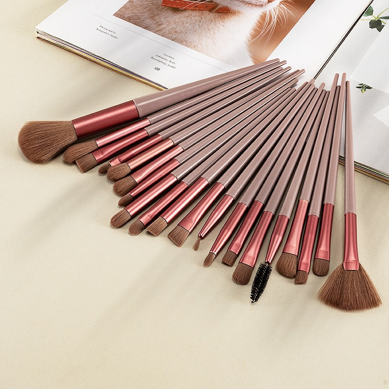 8-20Pcs Makeup Brushes Set Eye Shadow Foundation Women Cosmetic Powder Blush Blending Beauty Make Up beauty Tools