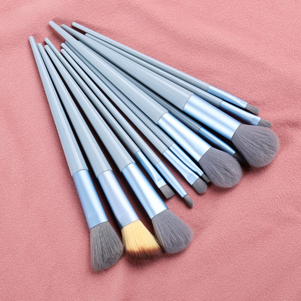 8-13Pcs Soft Fluffy Makeup Brushes Set Eye Shadow Foundation Brush Powder Blush Blending Women Cosmetic Brush Beauty MakeUp Tool