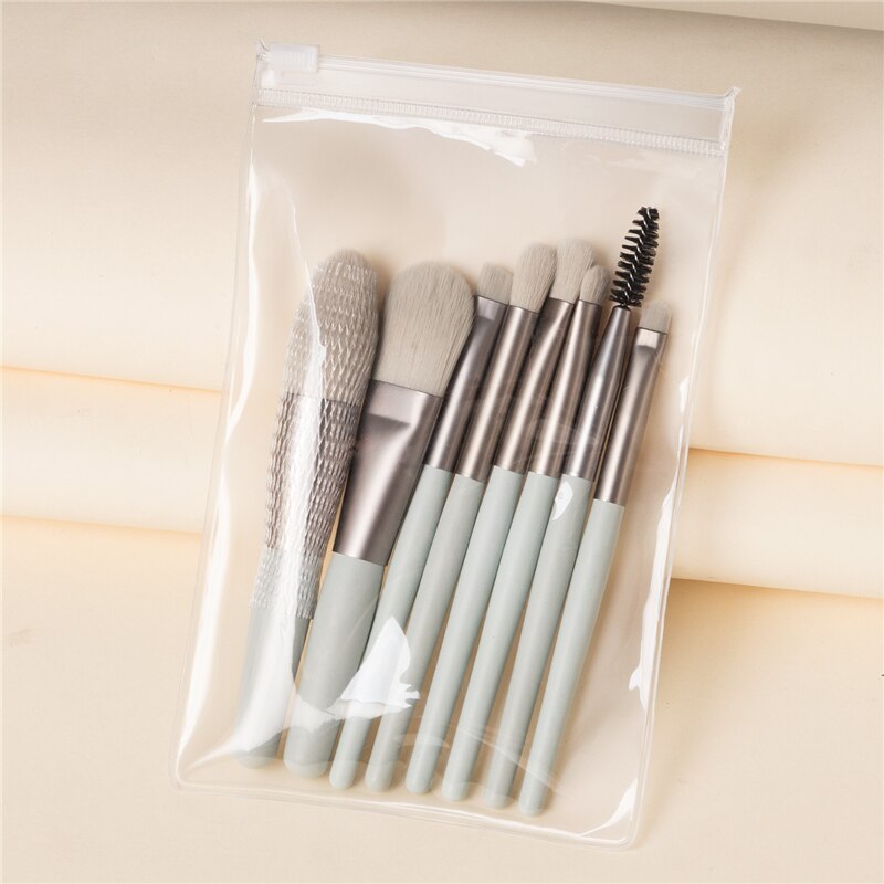 8-13Pcs Soft Fluffy Makeup Brushes Set Eye Shadow Foundation Brush Powder Blush Blending Women Cosmetic Brush Beauty MakeUp Tool