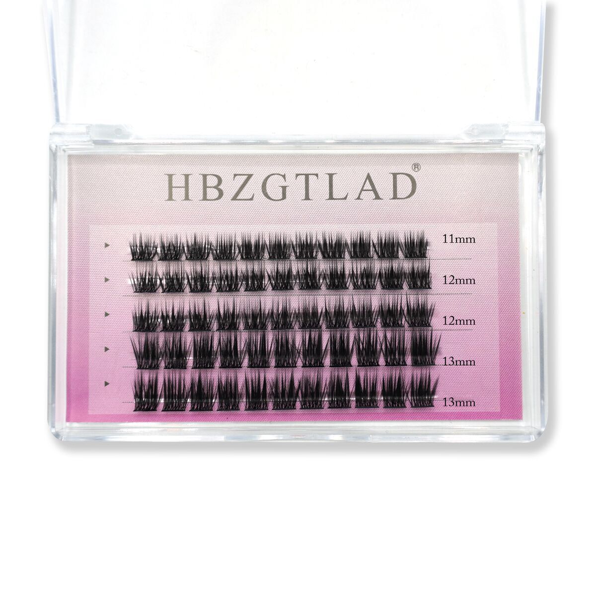 20D/40D L Curl Super Cluster Eyelash Extension Natural Mink Eyelash Individual Segmented Lashes Cilias Volume