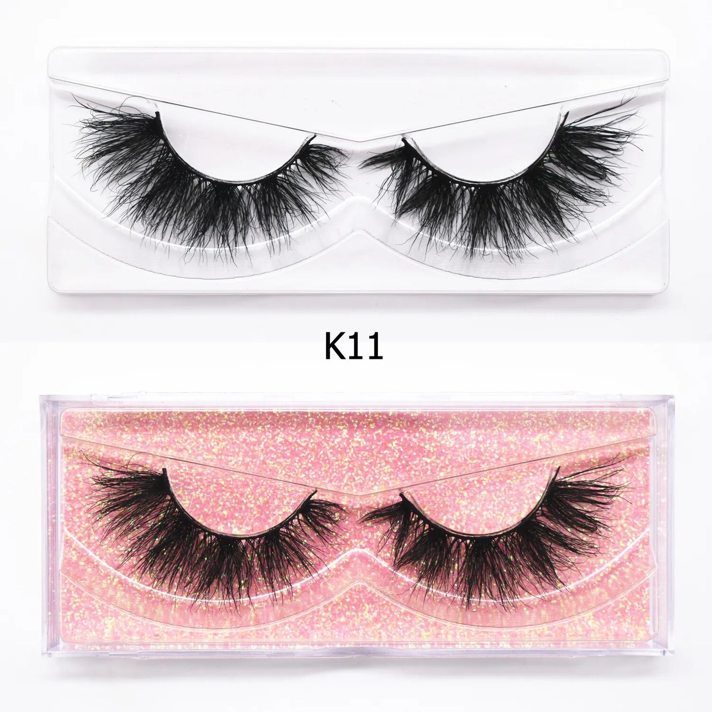 3D Mink Cat Eye Lashes Mink False Eyelash Handmade Wispy Volume Cateye Lashes Fox Eye Lashes Full Strip Lashes Makeup Fake Lash