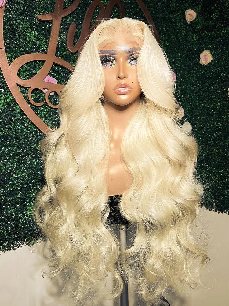 Transparent Blonde 13×4 13×6 HD Lace Frontal Wig For Women Body Wave Lace Front Wigs Honey Blond 4×4 Glueless Wig Human Hair