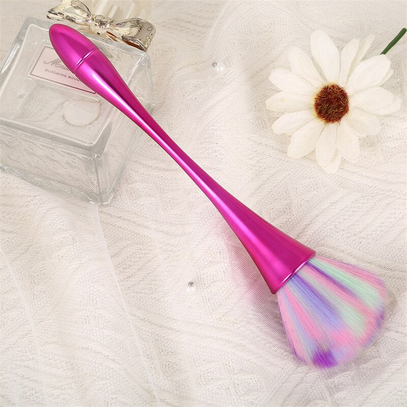 9-color Soft Makeup Brush High Quality Durable 18cm Professional Makeup Brush No Hair Loss Loose Powder Brush Cosmetics Tools