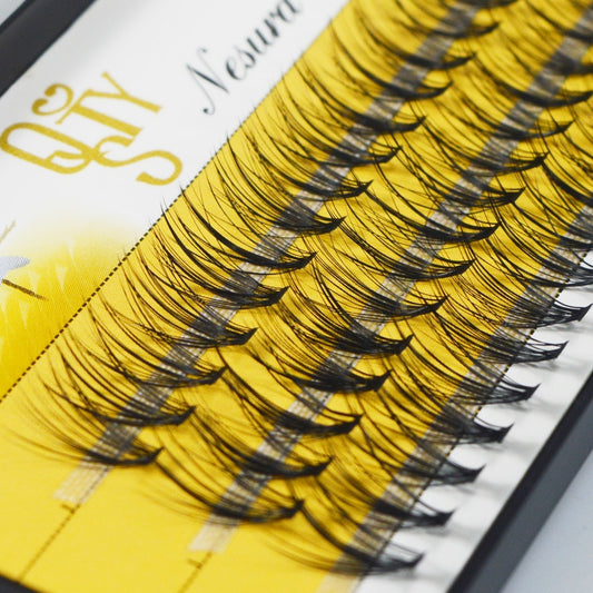 60 knots 20D Black 8/10/12mm MINK Eyelash Extension Artificial Fake False Eyelashes