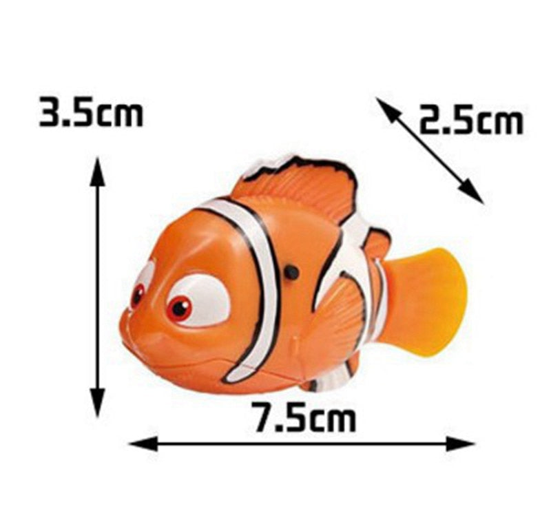 Vibrating Cat Toy Battery-Powered Fish, Cat Play Toy Cat Fish Clownfish Angelfish