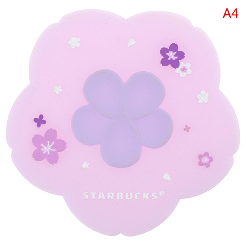 1Pc Japanese Cherry Insulated Table Mat Milk Cup Non Slip Coaster Non Slip Coaster Kitchen Family Office Accessories