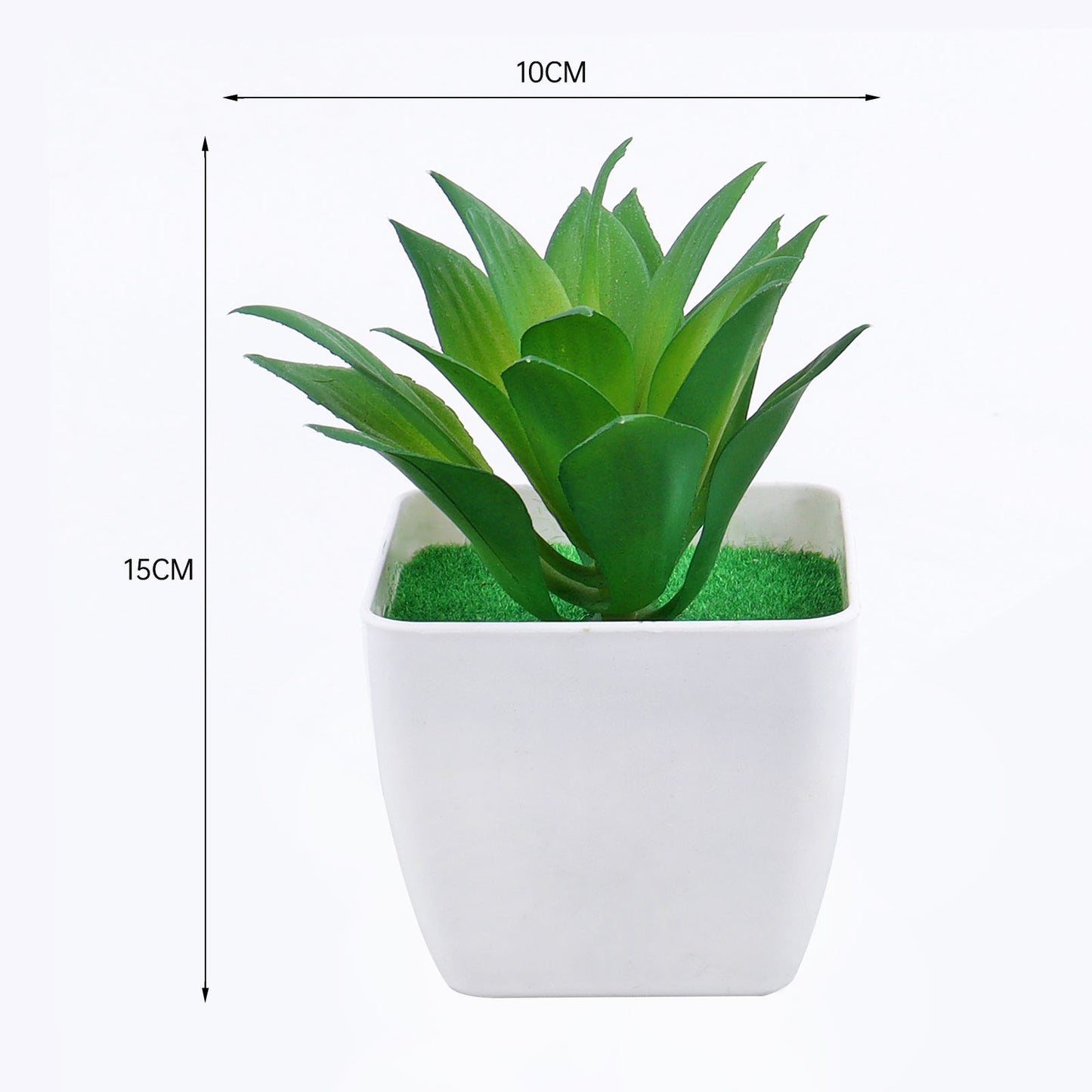 Mini Artificial Plants Bonsai Small Simulated Aloe Tree Pot Plants Fake Flowers Office Table Potted Ornaments Home Garden Decor