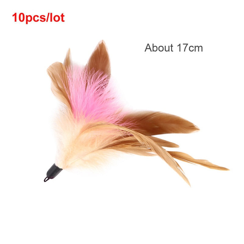 Rabbit Fur False Mouse Pet Cat Toys Feather Rainbow Ball Toy Cayts Funny Playing Toys For Cats Kitten Fish Cat Toy