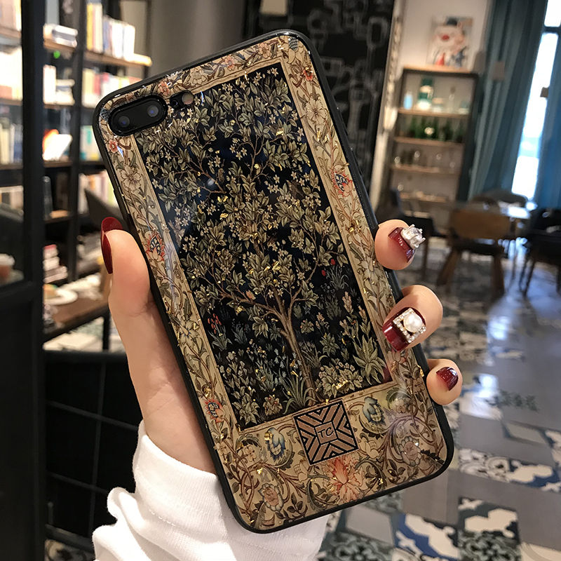 Glitter Gold Marble Case For iPhone 12 11Pro X XS Max XR Soft TPU Granite Geometry Cover For iPhone 7 8 6s Plus Cover Phone Case