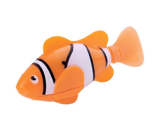 Vibrating Cat Toy Battery-Powered Fish, Cat Play Toy Cat Fish Clownfish Angelfish