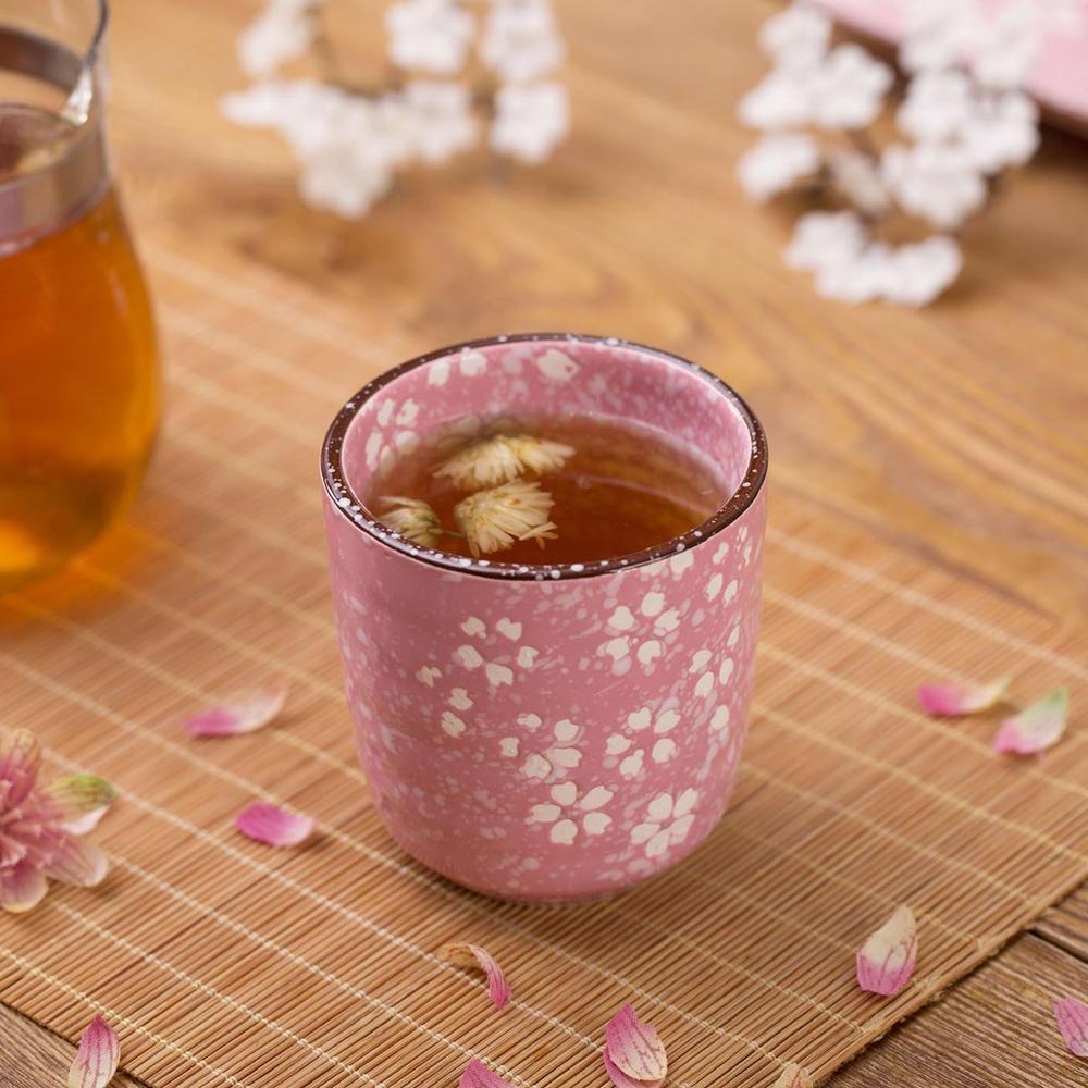 Sakura Pattern Ceramic Cup Tea Coffee Cup Mug Wine Tumblers Water Cups Juice Milk Cups Cafe Drinkware Japanese Style