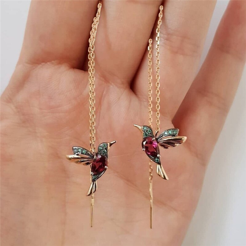 Beautiful Korean Butterfly Earring swing gold drop earrings aesthetic sands jewelry