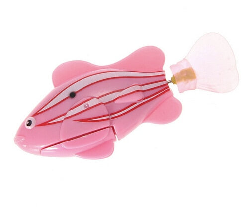 Vibrating Cat Toy Battery-Powered Fish, Cat Play Toy Cat Fish Clownfish Angelfish