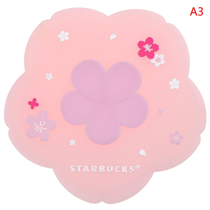 1Pc Japanese Cherry Insulated Table Mat Milk Cup Non Slip Coaster Non Slip Coaster Kitchen Family Office Accessories