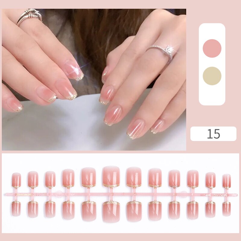 Matte False Nail Tips Solid Color Matte Super Long Coffin False Nail Ballet Press on Nails Tips