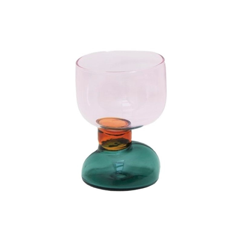 1PC Floriddle Cocktail Glass Wine Glasses Martini Whiskey Goblet Glass Tea Cup Drinking Glasses Coffee Mug 6.7oz