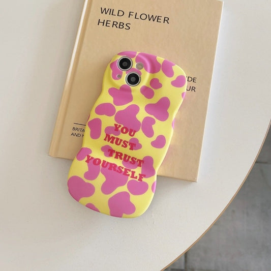 Retro leopard girls pop Phone Case For iPhone 14 13 12 11 Pro Max Case Cute Sweet sexy Liquid silicone Soft Cover