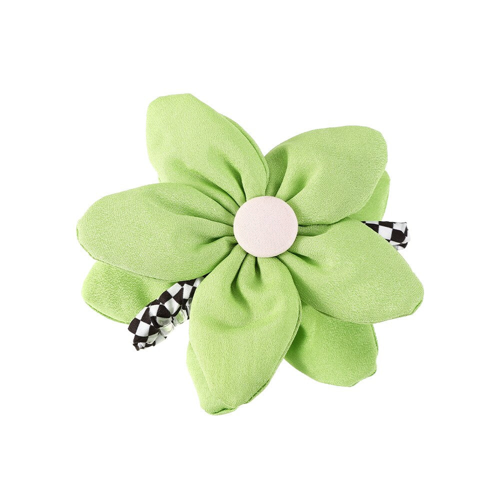 Large Hair Claw Flower Grace Shark Clip Headdress Summer Ponytail Claw Clip Sweet Hair Clip Cute Hairpin