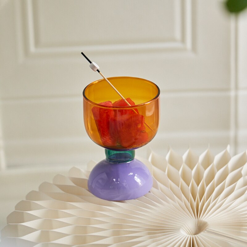 1PC Floriddle Cocktail Glass Wine Glasses Martini Whiskey Goblet Glass Tea Cup Drinking Glasses Coffee Mug 6.7oz