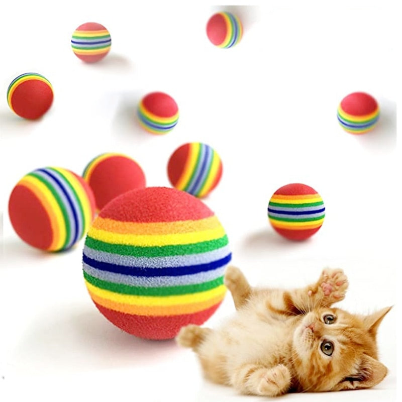 Cartoon Pet Cat Toy Stick Feather Rod Mouse Toy with Mini Bell Cat Catcher Teaser Interactive Cat Toy Kitten